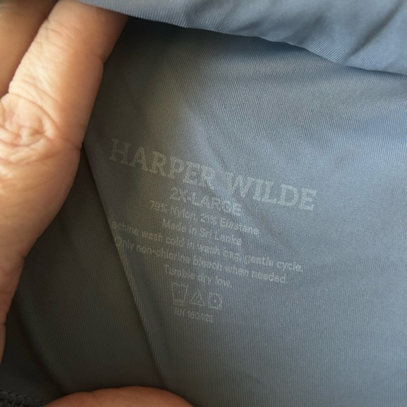 Harper Wilde Bliss Bra 2x - Steel Blue/gray - Picture 2 of 2